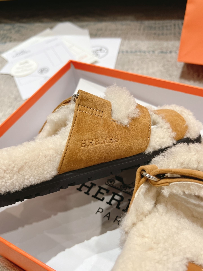 Hermes Slippers